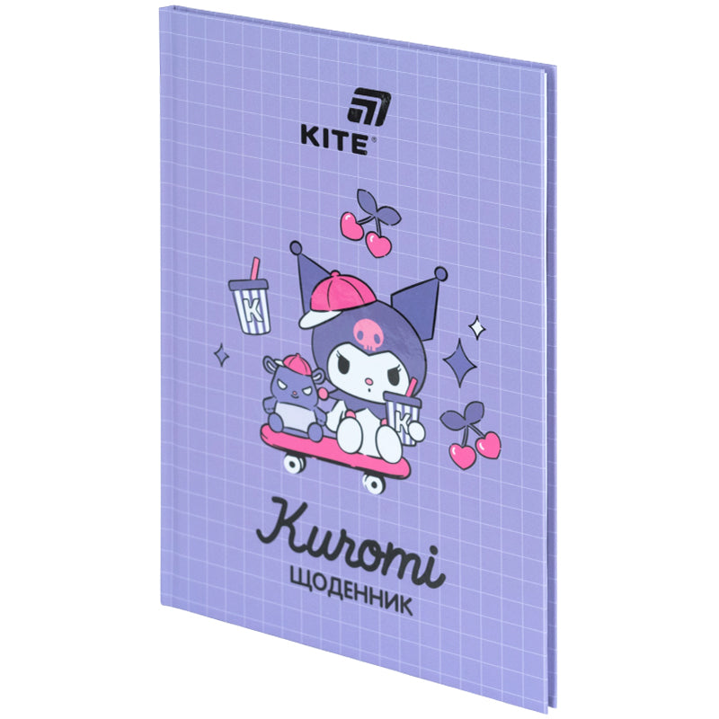 Школьный дневник Kite Kuromi HK26-262-3, твердая обложка