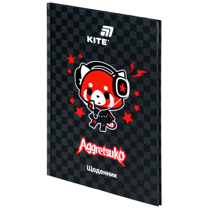Щоденник шкільний Kite Aggretsuko AR26-262, тверда обкладинка