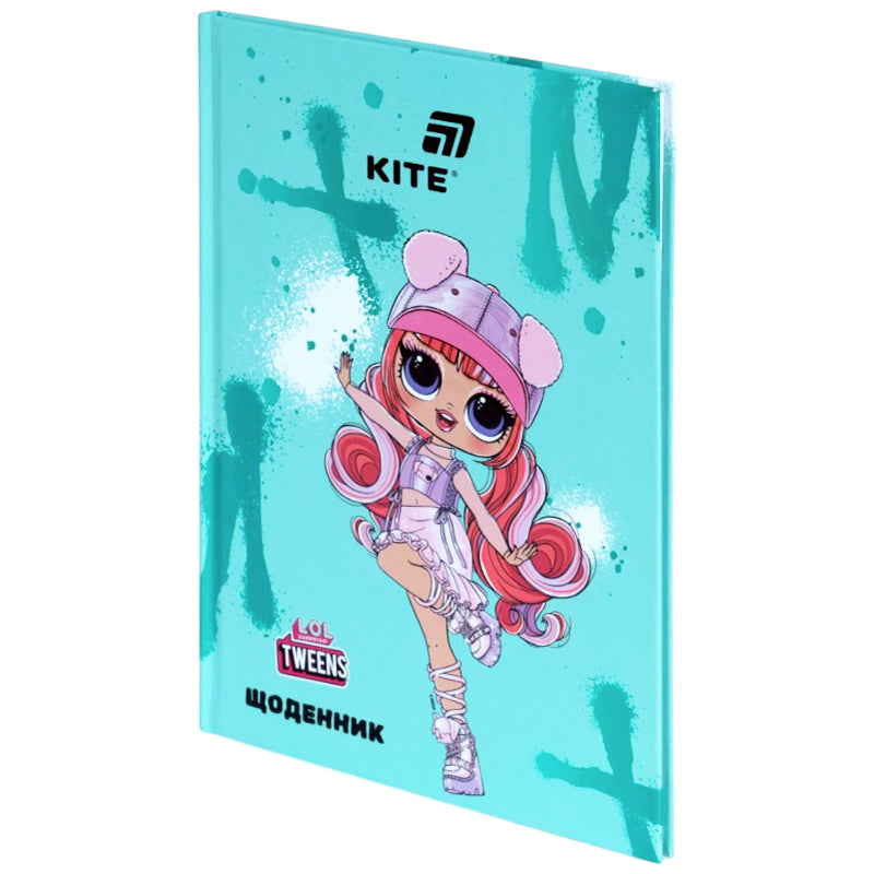 Школьный дневник Kite LOL LO26-262, твердая обложка
