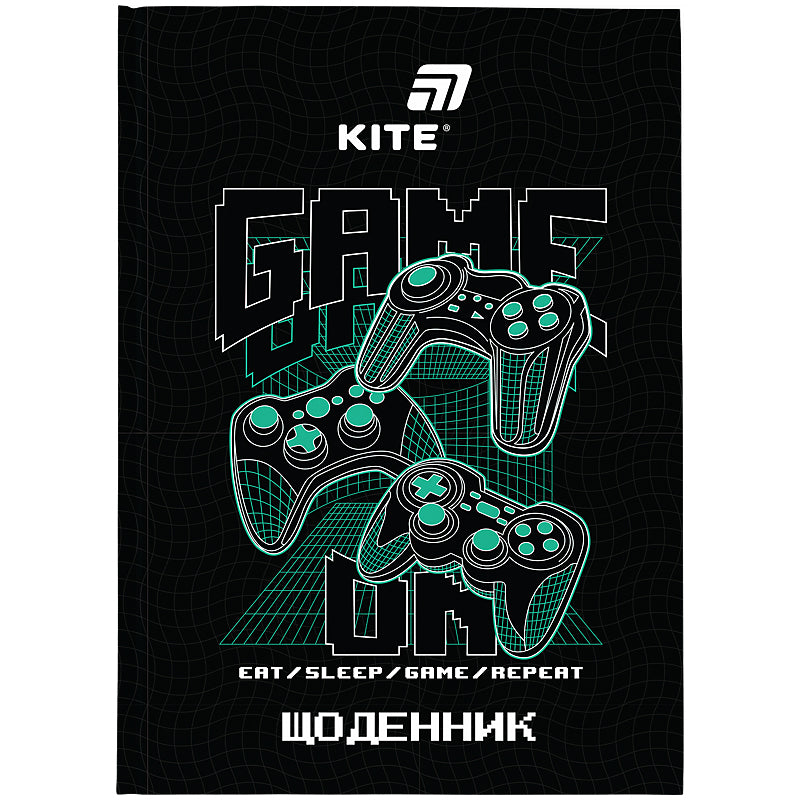 Щоденник шкільний Kite Game on K26-262-5, тверда обкладинка