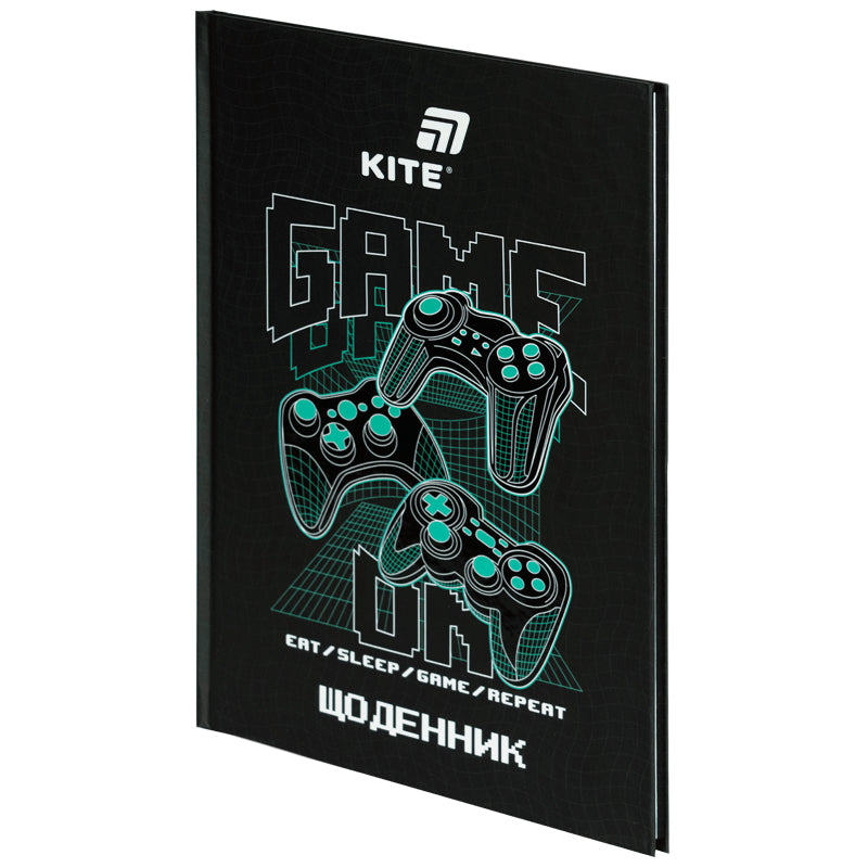 Щоденник шкільний Kite Game on K26-262-5, тверда обкладинка