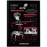 Щоденник шкільний Kite Red Anime K26-262-8, тверда обкладинка