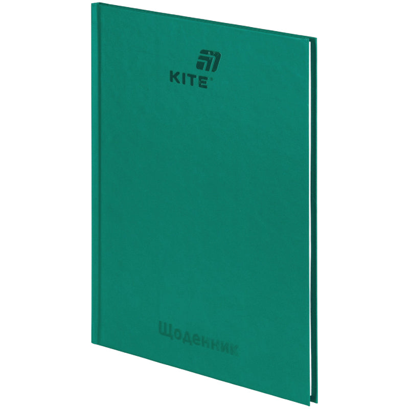 Школьный дневник Kite K26-262-13, твердая обложка, зеленый