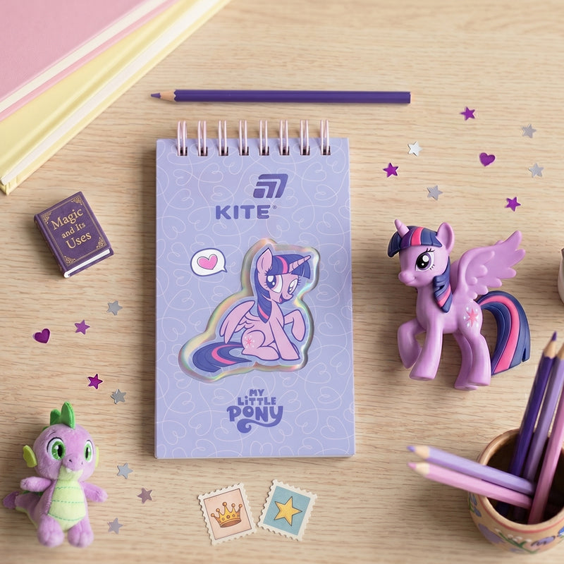 Блокнот на спирали Kite My Little Pony LP26-279, А6, 80 листов, линия