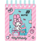 Блокнот на спіралі Kite My Melody HK26-276-2, 80 аркушів, клітинка