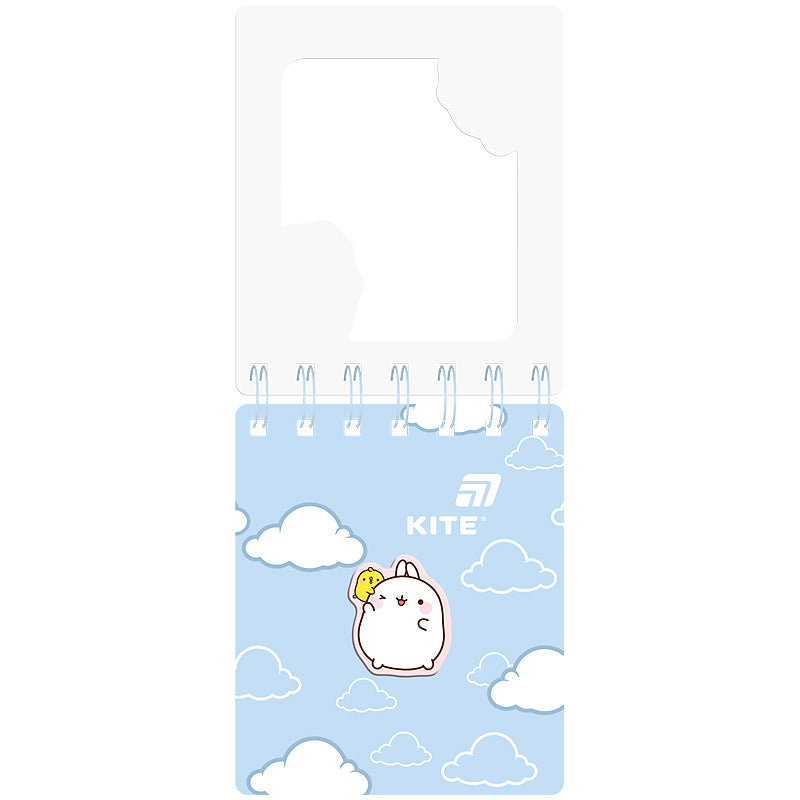 Блокнот на спіралі Kite Molang ML26-276, 80 аркушів, клітинка