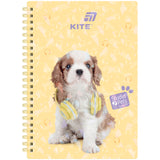 Блокнот на спіралі Studio Pets SP26-277, А5, 80 аркушів, клітинка, пластикова обкладинка