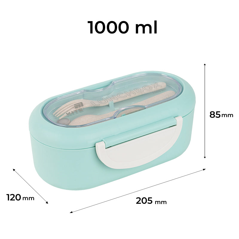 Ланчбокс с разделителем Kite K26-185-2, 1000 мл, мятный