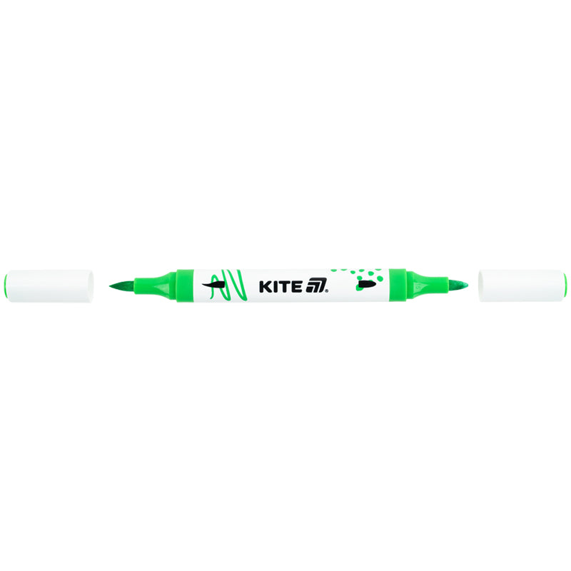 Маркери акрилові двосторонні Kite Creative K-1293, 6 кольорів