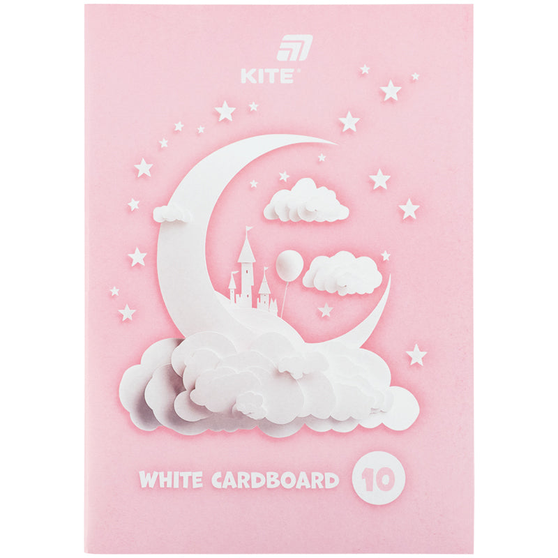 Картон білий Kite K26-1254, А4, 10 аркушів