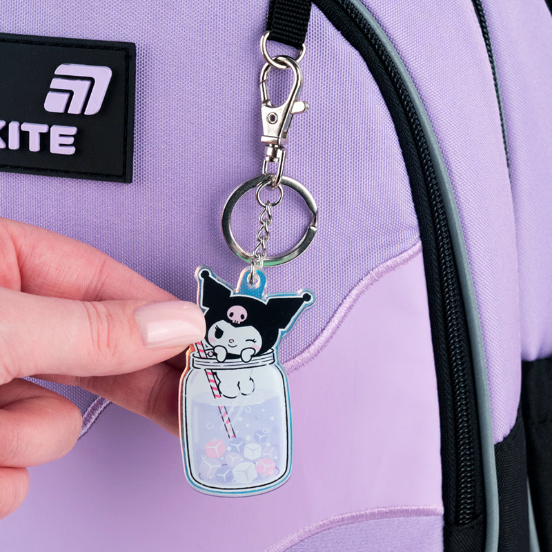 Набір бейдж на липучці та підвіска Kite Kuromi HK26-3010, 2 шт.