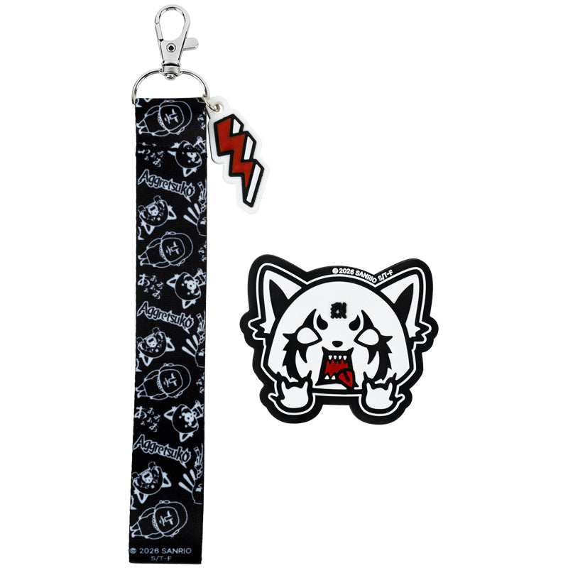 Набір бейдж на липучці та підвіска Kite Aggretsuko AR26-3010, 2 шт.