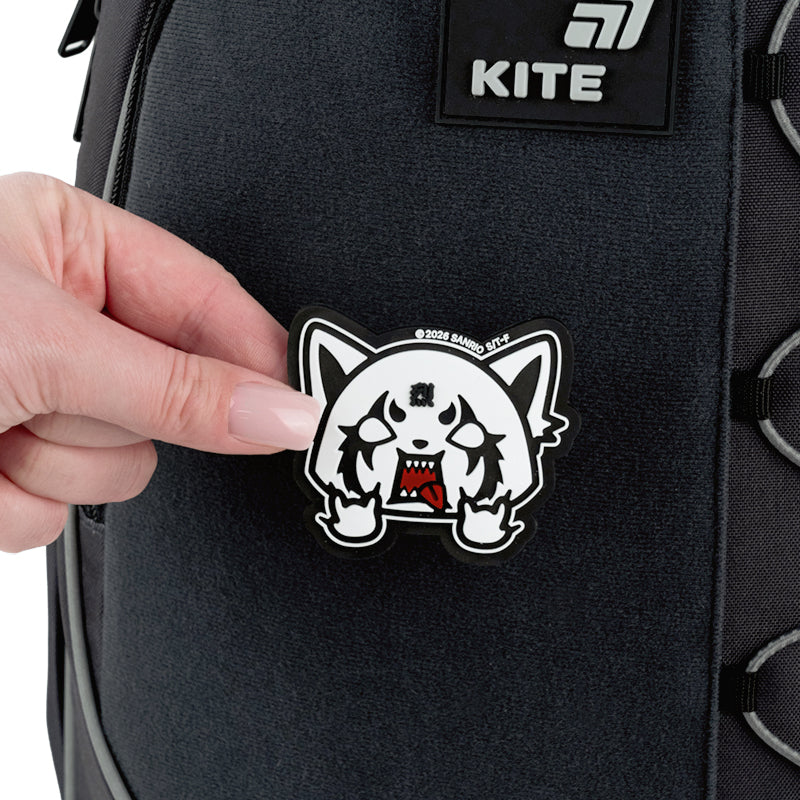 Набор бейдж на липучке и подвеска Kite Aggretsuko AR26-3010, 2 шт.