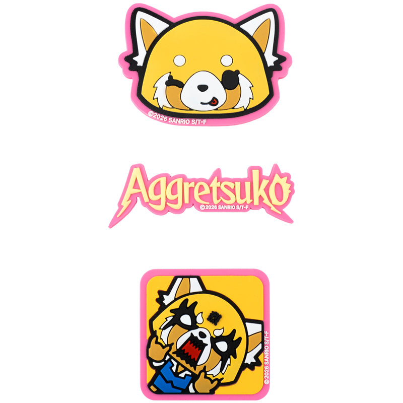 Набор бейджев на липучке Kite Aggretsuko AR26-3012, 3 шт.