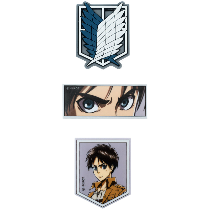 Набор бейджев на липучке Kite Attack on Titan AT26-3012, 3 шт.