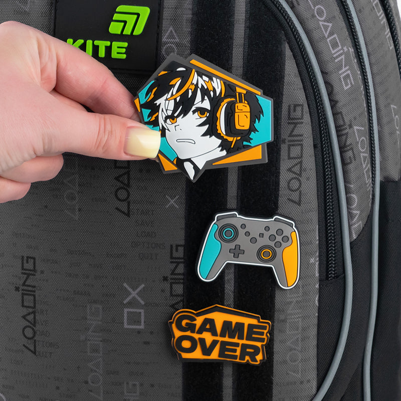 Набор бейджев на липучке Kite K26-3012-2, 3 шт.