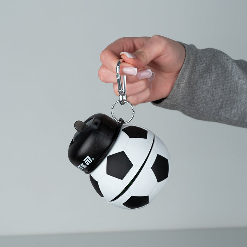 Силиконовая бутылка для воды Kite K26-1272-1, 550 мл, черно-белая