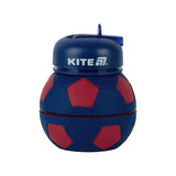 Силиконовая бутылка для воды Kite K26-1272-3, 550 мл, красно-синяя