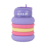 Силиконовая бутылка для воды Kite K26-1271-3, 600 мл, фиолетовая