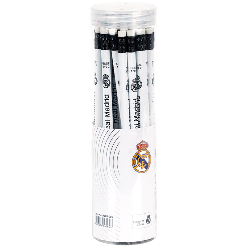 Олівець графітний з гумкою Kite Real Madrid RL26-056