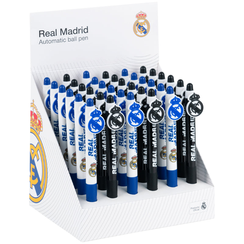 Ручка кулькова автоматична Kite Real Madrid RL26-393, синя