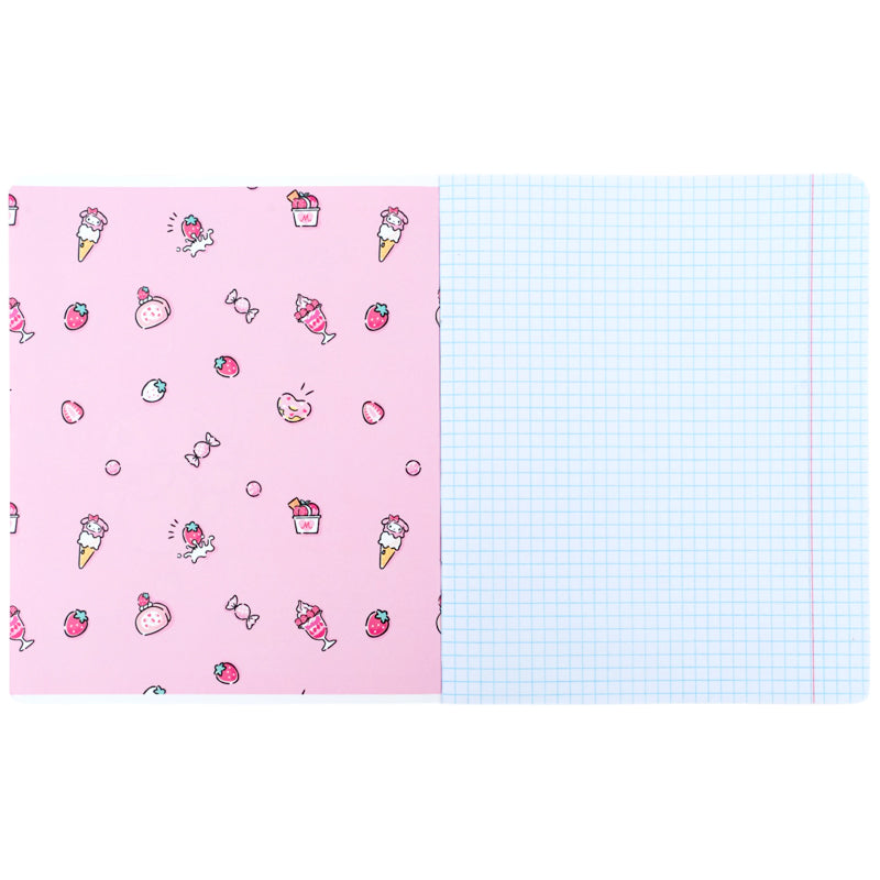 Тетрадь школьная Kite Kuromi HK25-232-4, 12 листов, клетка