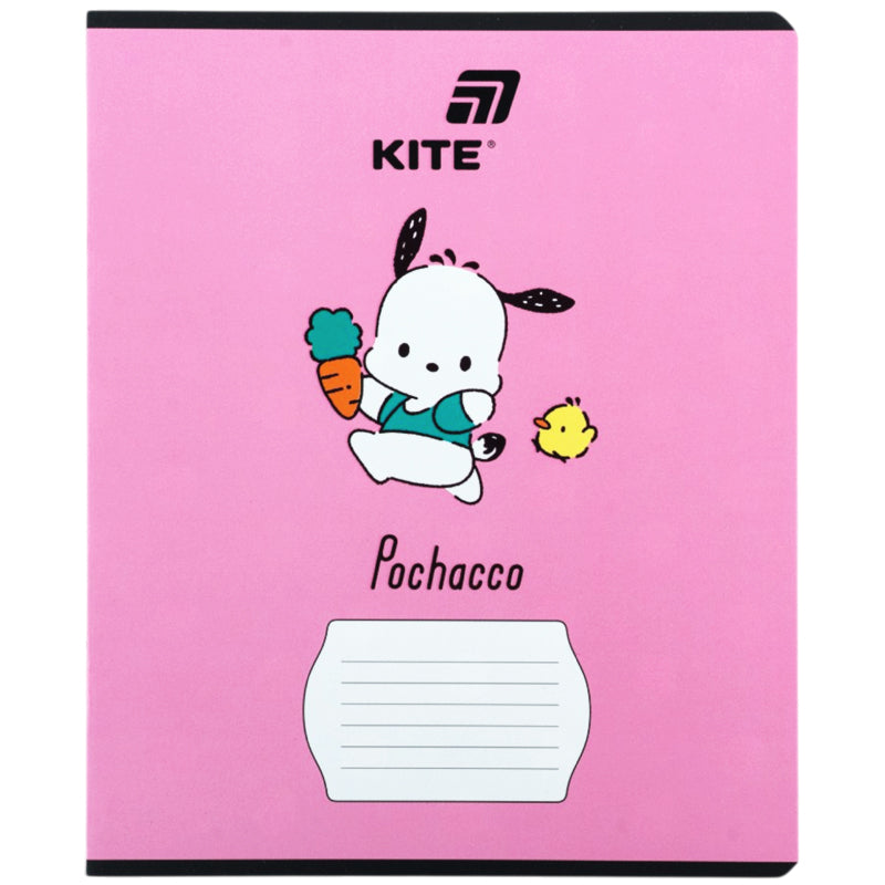Тетрадь школьная Kite Pochacco PC26-232, 12 листов, клетка