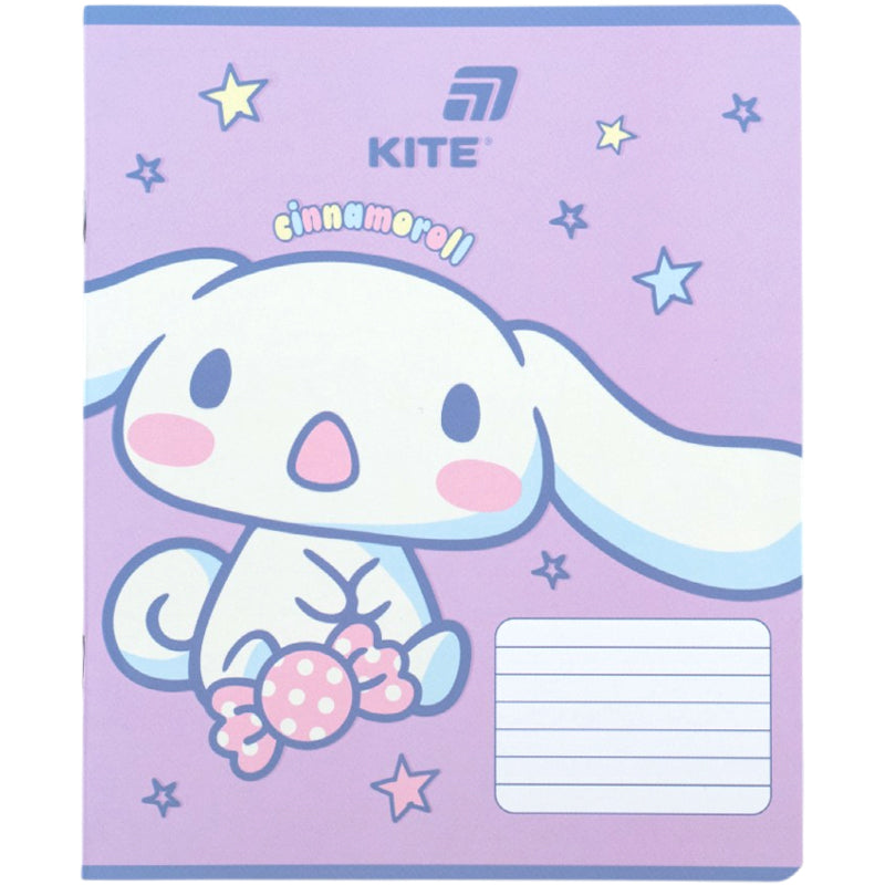 Зошит шкільний Kite Cinnamoroll CR26-232, 12 аркушів, клітинка