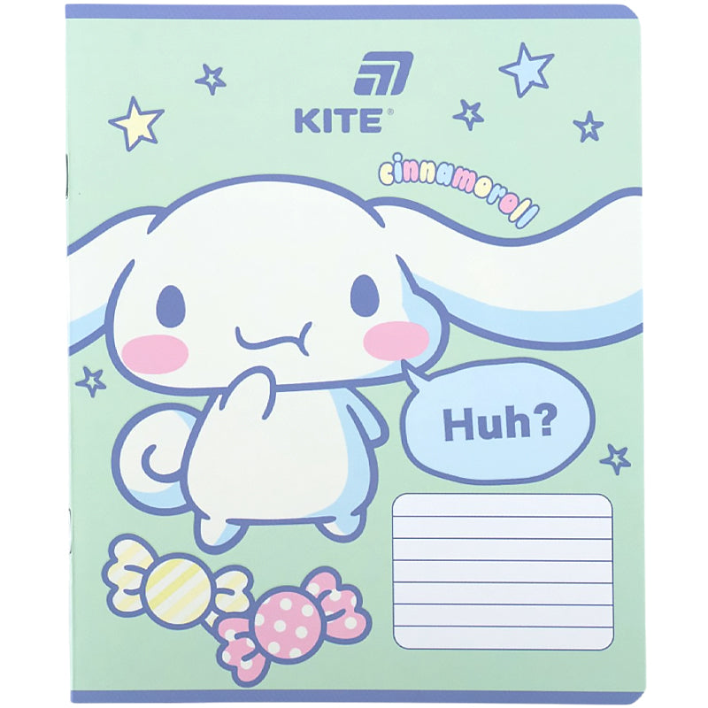 Зошит шкільний Kite Cinnamoroll CR26-232, 12 аркушів, клітинка