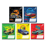 Тетрадь школьная Kite Hot Wheels HW26-232, 12 листов, клетка