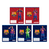 Тетрадь школьная Kite FC Barcelona BC26-232, 12 листов, клетка