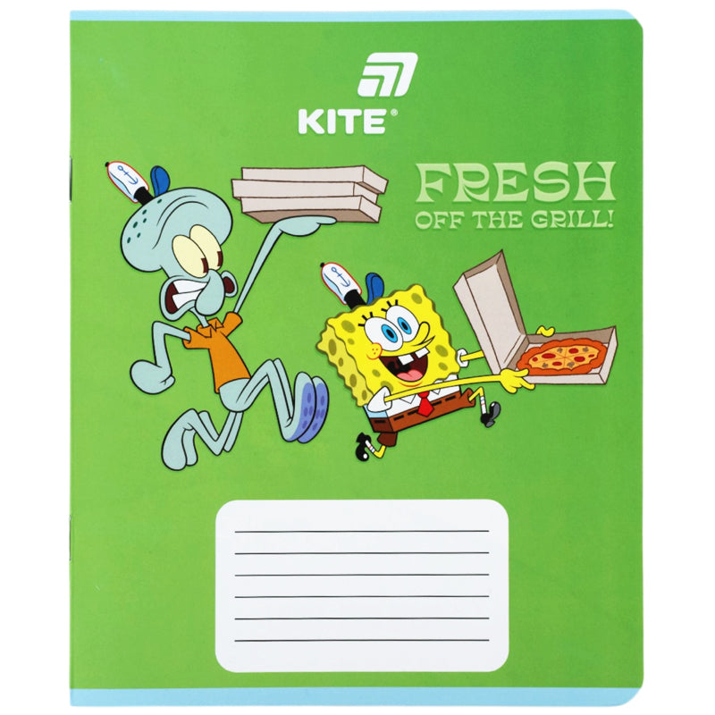 Зошит шкільний Kite Sponge Bob SB26-232, 12 аркушів, клітинка