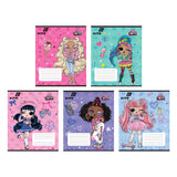 Тетрадь школьная Kite LOL LO26-232, 12 листов, клетка