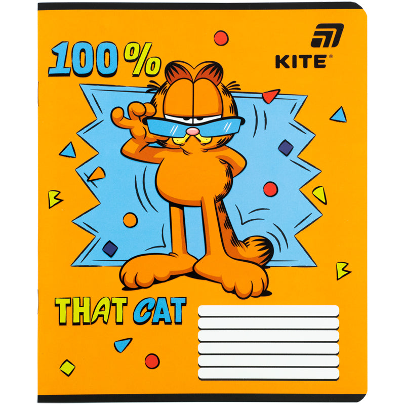 Зошит шкільний Kite Garfield GF26-234, 12 аркушів, лінія