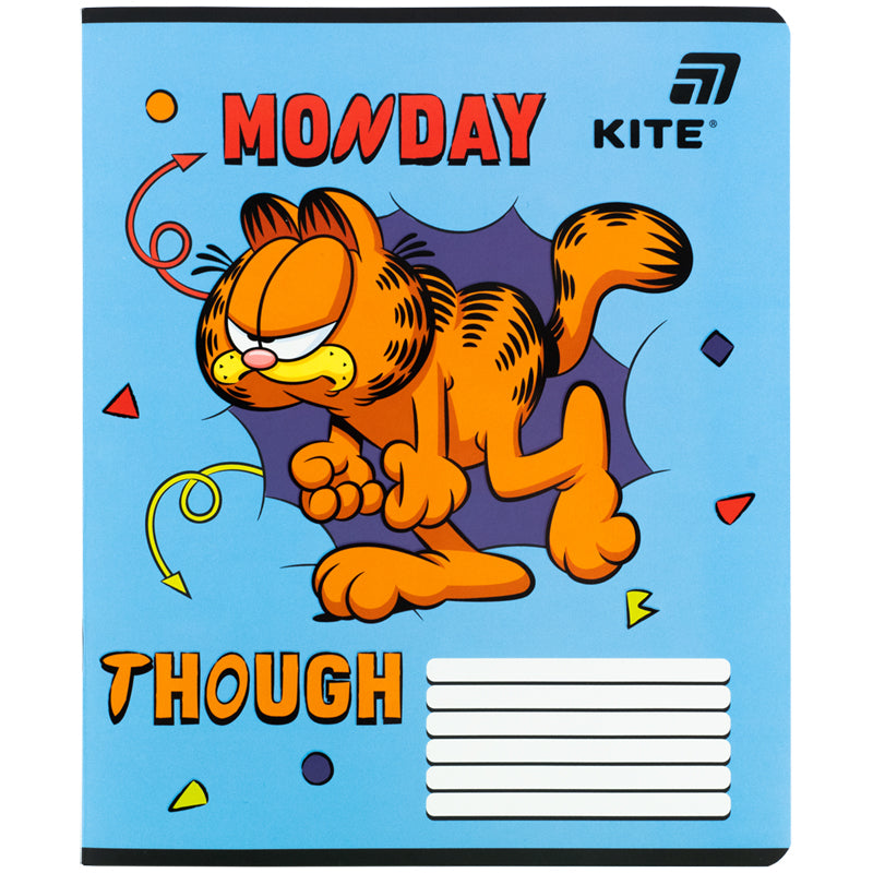 Зошит шкільний Kite Garfield GF26-234, 12 аркушів, лінія