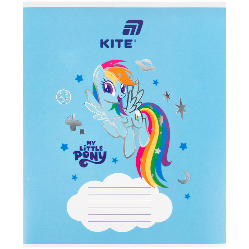 Тетрадь школьная Kite My Little Pony LP26-235, 12 листов, косая линия