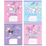 Тетрадь школьная Kite Hello Kitty HK26-235-2, 12 листов, косая линия
