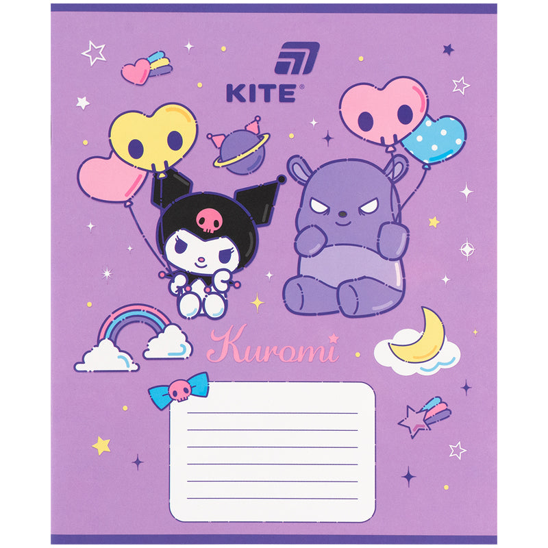 Зошит шкільний Kite Hello Kitty HK26-235, 12 аркушів, коса лінія