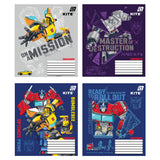 Тетрадь школьная Kite Transformers TF26-235, 12 листов, косая линия