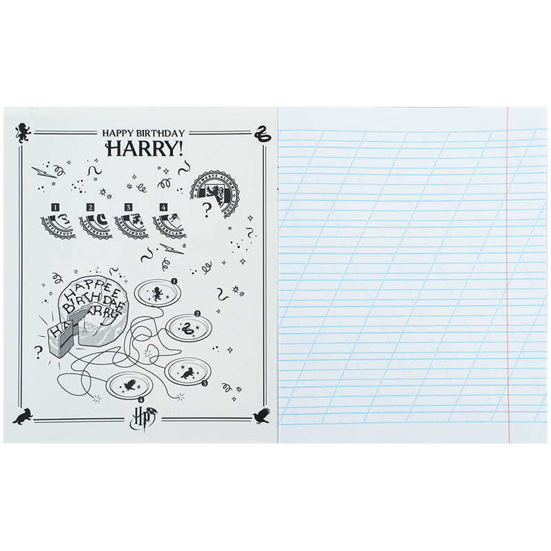 Тетрадь школьная Kite Harry Potter HP26-235, 12 листов, косая линия