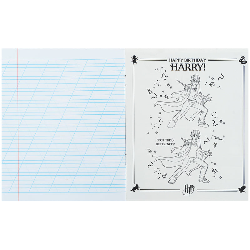 Тетрадь школьная Kite Harry Potter HP26-235, 12 листов, косая линия