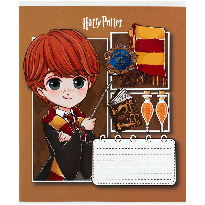 Тетрадь школьная Kite Harry Potter HP26-235, 12 листов, косая линия