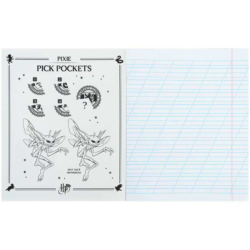 Тетрадь школьная Kite Harry Potter HP26-235, 12 листов, косая линия