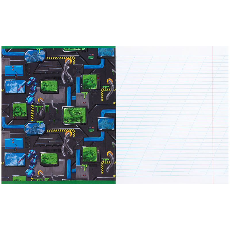Зошит шкільний Kite Ninjia Turtles NT26-235, 12 аркушів, коса лінія