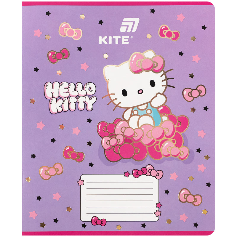 Зошит шкільний Kite Hello Kitty HK26-236-1, 18 аркушів, клітинка