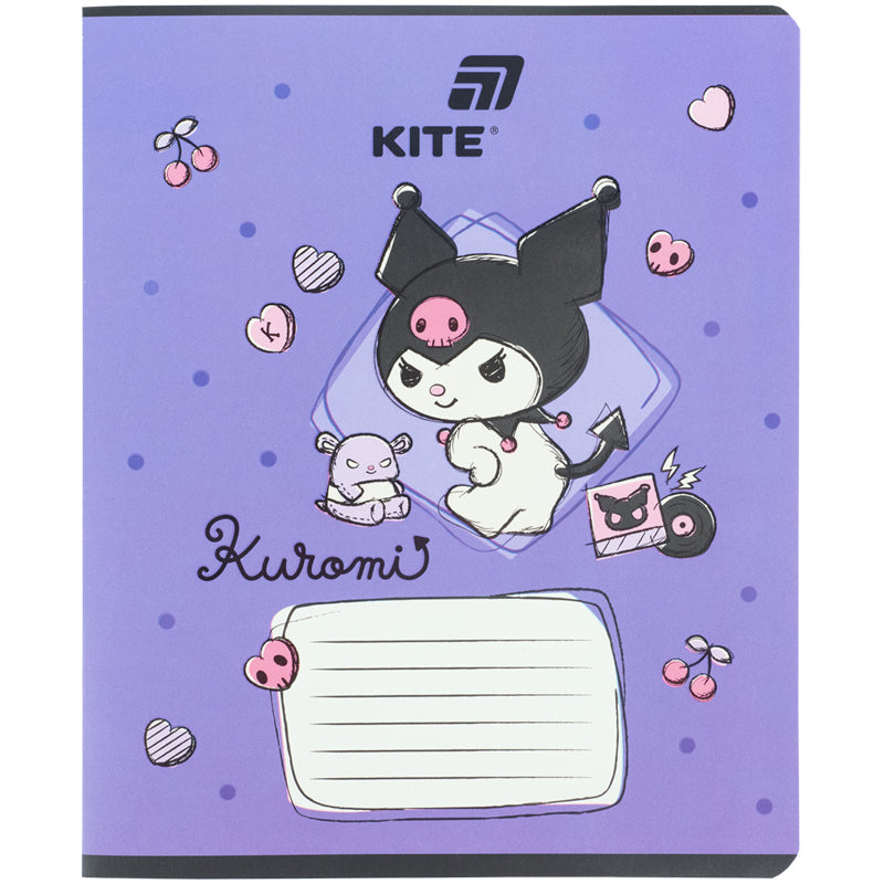 Тетрадь школьная Kite Hello Kitty HK26-236-2, 18 листов, клетка