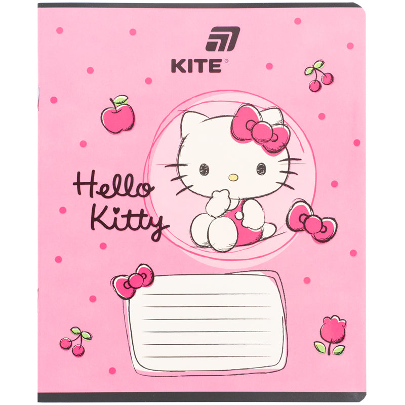 Тетрадь школьная Kite Hello Kitty HK26-236-2, 18 листов, клетка