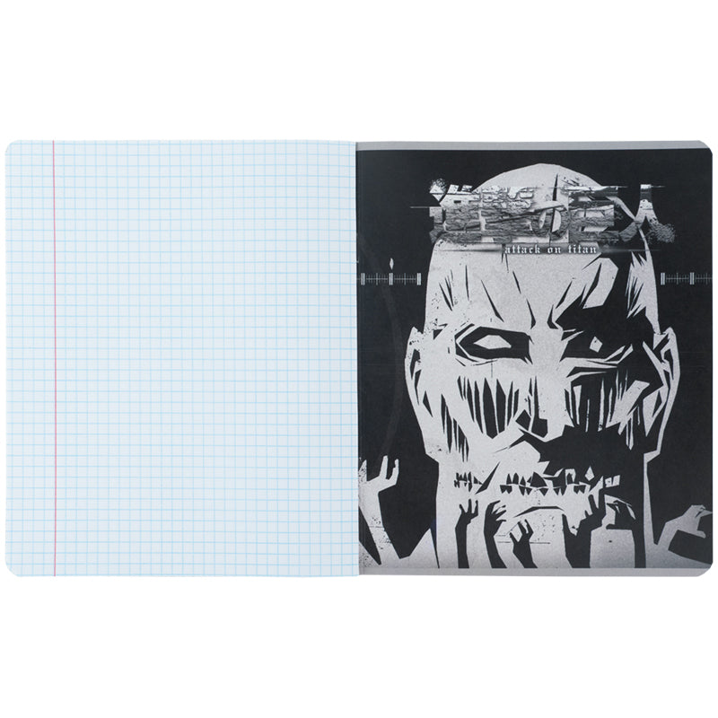 Зошит шкільний Kite Attack on Titan  AT26-236, 18 аркушів, клітинка