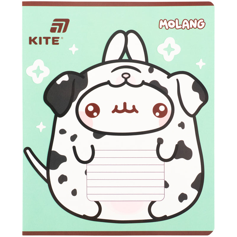 Тетрадь школьная Kite Molang ML26-236, 18 листов, клетка