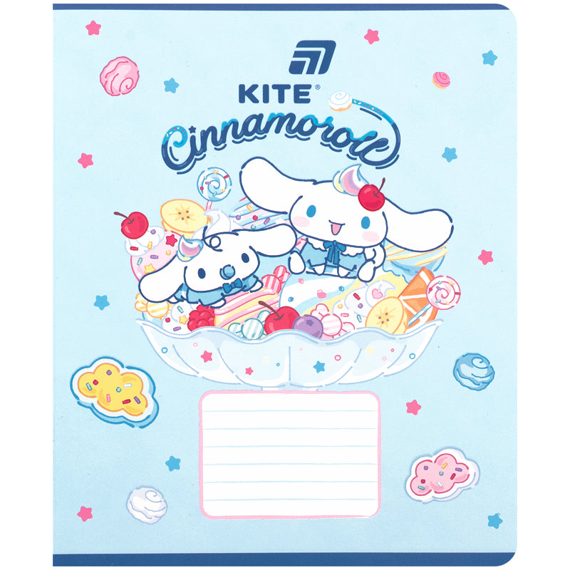 Зошит шкільний Kite Cinnamoroll CR26-236, 18 аркушів, клітинка